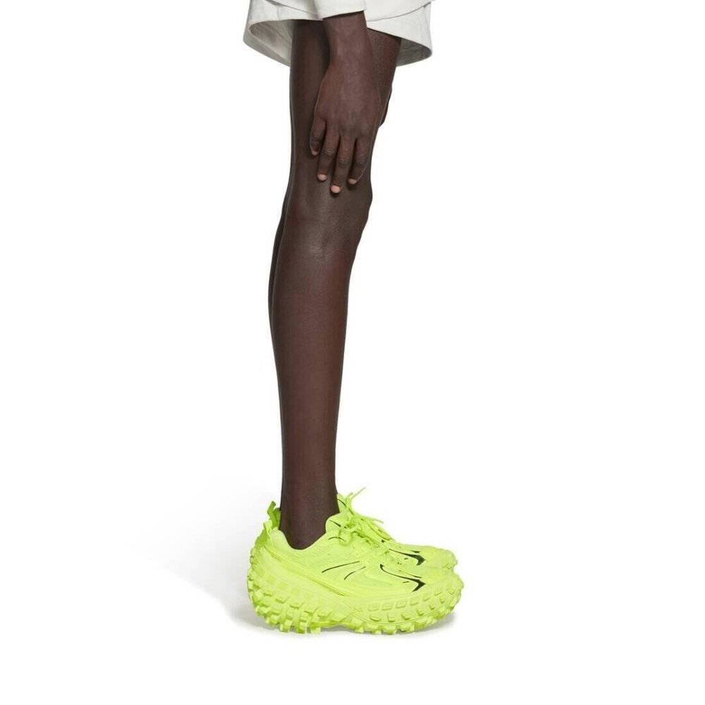 Balenciaga Bouncer Sneakers Fluo Yellow & Black - Picture 6 of 12